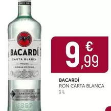 Bacardi - Ron Carta Blanca