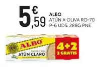 Albo - Atun A Oliva Ro-70 P-6 Uds. 288g Pne