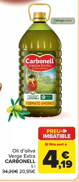 Carbonell - Aceite De Oliva Virgen Extra