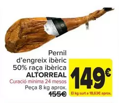 Altorreal - Jamón De Cebo Ibérico 50% Raza Ibérica