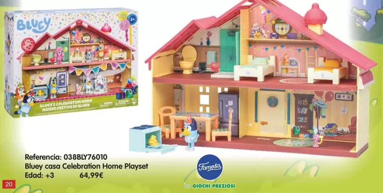 Bluey - Casa Celebration Home Playset
