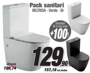 Becrisa - Pack Sanitari