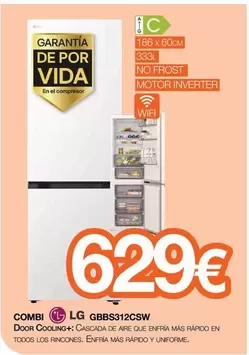LG - Combi GBBS312CSW