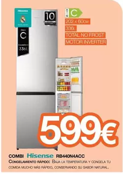 Hisense - Combi RB440N4ACC