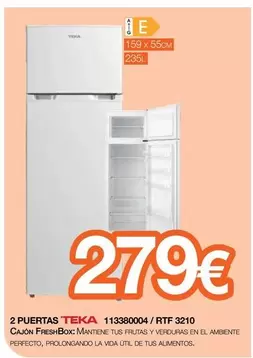 Teka - 2 Puertas RTF 3210