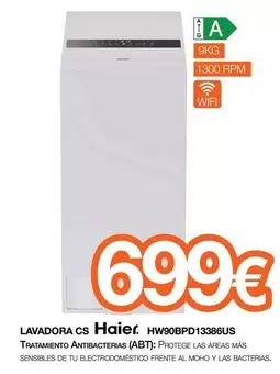Haier - Lavadora Cs Hw90bpd13s86us