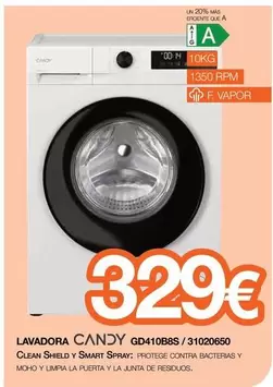 Candy - Lavadora GD410B8S