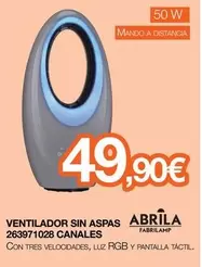 Abril - Ventilador Sin Aspas 263971028 Canales