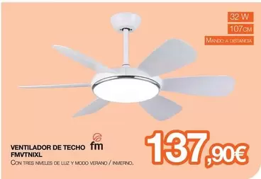 Fm - Ventilador De Techo