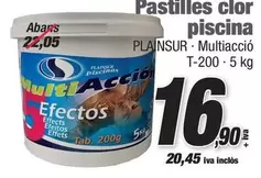 Plainsur - Pastillas Clor Piscina MultiAcción