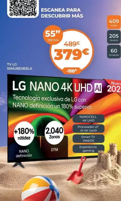 LG - 55NU8E0B3LA