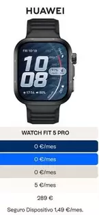 Huawei - Watch Fit 5 Pro
