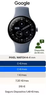 Google - Pixel Watch 4 41 Mm