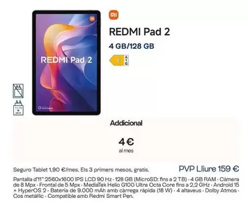 Xiaomi - Redmi Pad 2