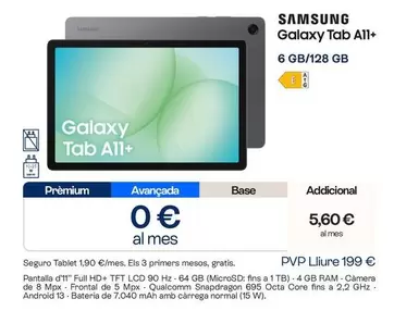 Samsung - Galaxy Tab A11+