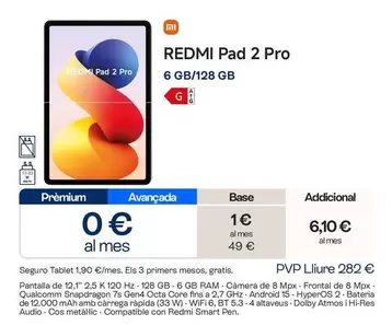 Xiaomi - Redmi Pad 2 Pro