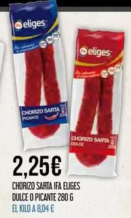 Ifa Eliges - Chorizo Sarta Dulce O Picante