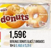 Glacé - Berlinas Donuts