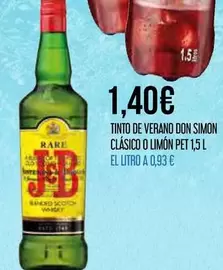 Simon - Tinto De Verano Don Clásico O Limón Pet