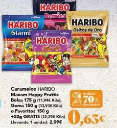 Haribo - Caramelos Maaom Happy Fruttis