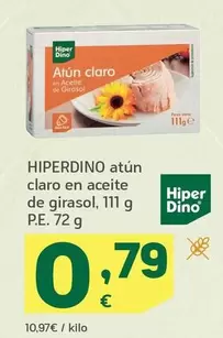 Hiperdino - Atun Claro En Aceite De Girasol