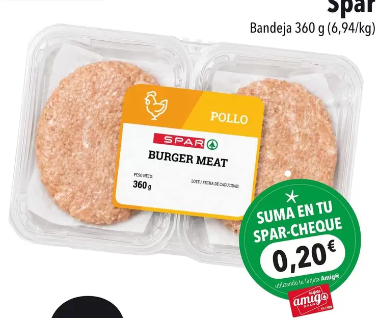 Spar - Burger Meat