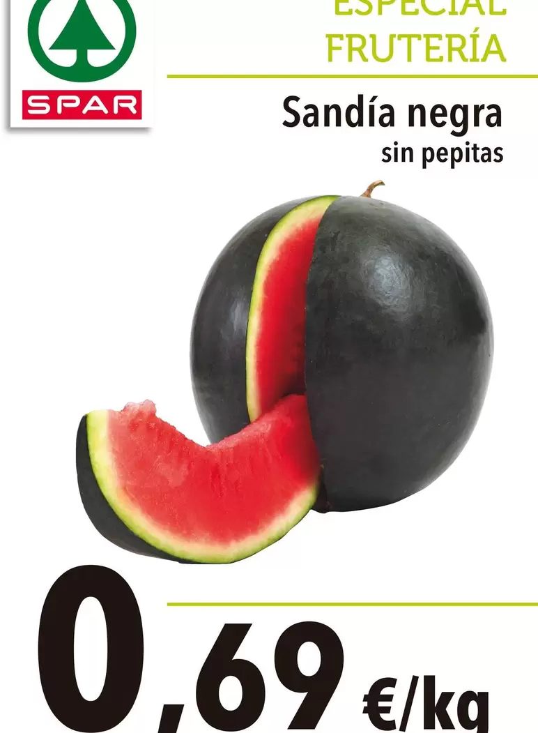 Spar - Sandía Negra