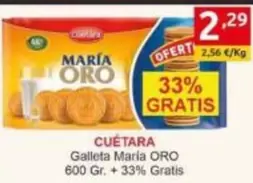 Cuétara - Galleta Maria Oro