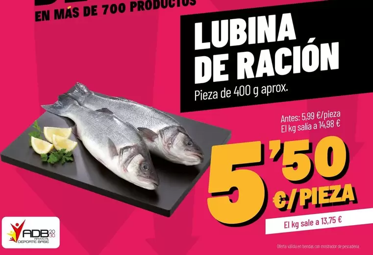 Lubina De Racion
