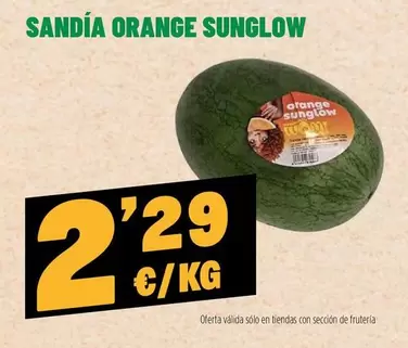 Orange - Sandía Sunglow