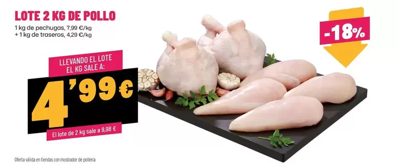 Lote 2 Kg De Pollo