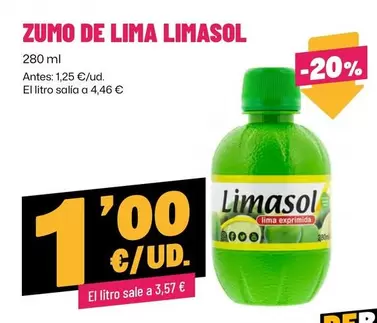 Limasol - Zumo De Lima