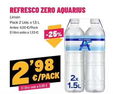 Aquarius - Refresco Zero