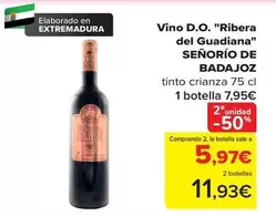 Señorío De Badajoz - Vino D.O. "Ribera Del Guadiana"