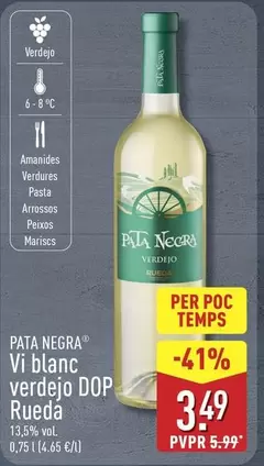Pata Negra - Vi Blanc Verdejo DOP Rueda
