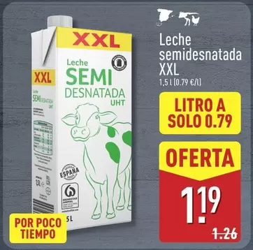 Leche Semidesnatada XXL