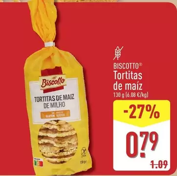 Biscotto - Tortitas De Maiz