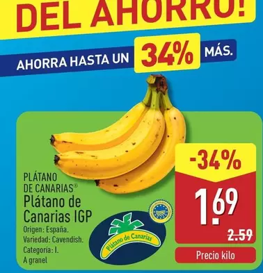 Plátano De Canarias - Platano De Canarias IGP