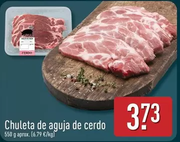 Chuleta De Aguja De Cerdo