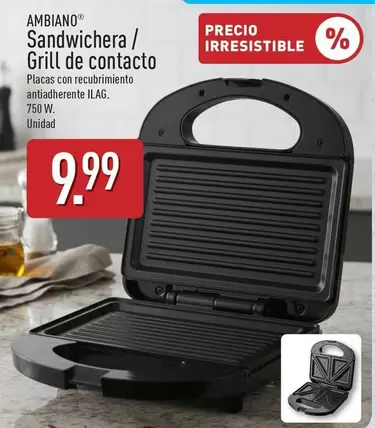Ambiano - Sandwichera