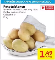 alcampo - Patata Blanca