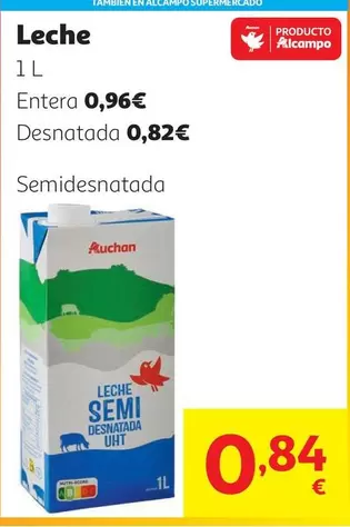 Auchan - Leche