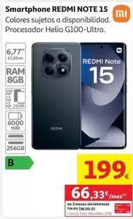 Xiaomi - Smartphone Redmi Note 15