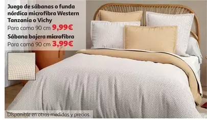 Tanzania - Juego De Sábanas O Funda Nórdica Microfibra Western O Vichy