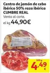 cumbre real - Centro De Jamón De Cebo Ibérico 50% Raza Ibérica