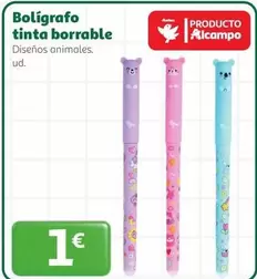 alcampo - Boligrafo Tinta Borrable