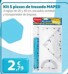 maped - Kit 5 Piezas De Trazado