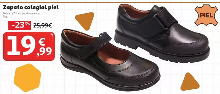 Zapato Colegial Piel