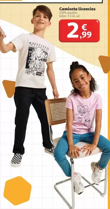 Camiseta Licencias