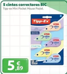 BIC - 5 Cintas Correctoras